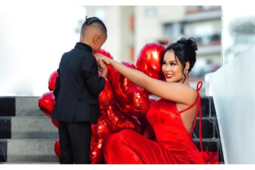 Umwana wa Diamond Platinumz akomeje gukurura amarangamutima ya benshi nyuma y’ifoto nyina yashize hanze