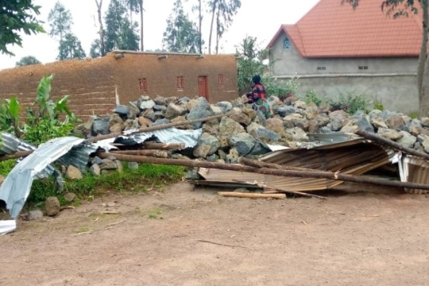 Rubavu: Ibiza byasenyeye abaturage Inzu zirenga 20 n'umuyaga wibasiye amashyamba