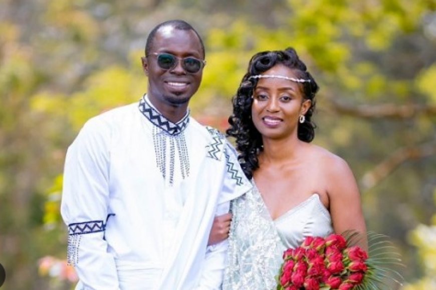 Ismael Mwanafunzi n’umugore we bibarutse