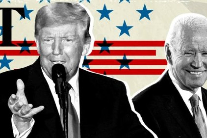 Donald Trump na Joe Biden bagiye kongera guhanganira kuyobora Amerika