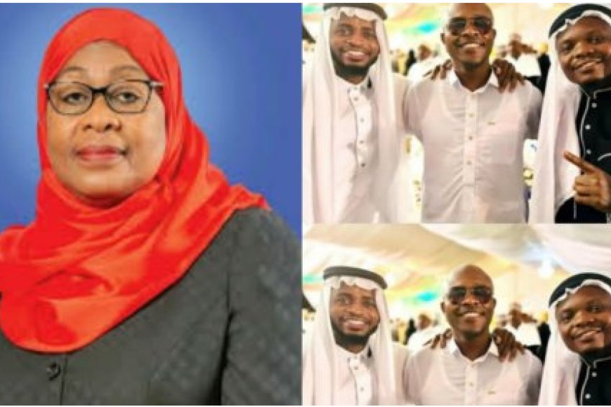 Perezida Samia yahuje Diamond na Harmonize badacana uwaka