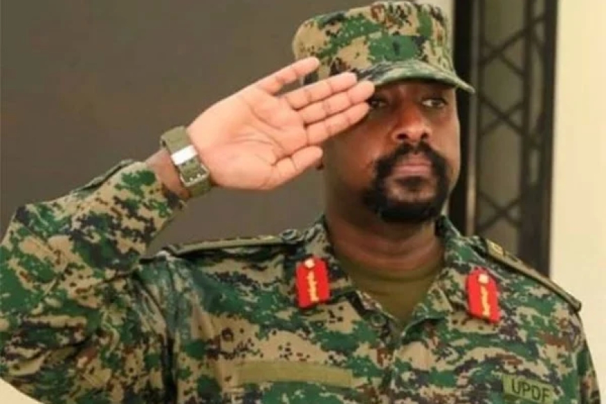 Umuhungu wa Perezida wa Uganda Gen Muhoozi Kainerugaba yagizwe Umugaba Mukuru w’Ingabo za Uganda