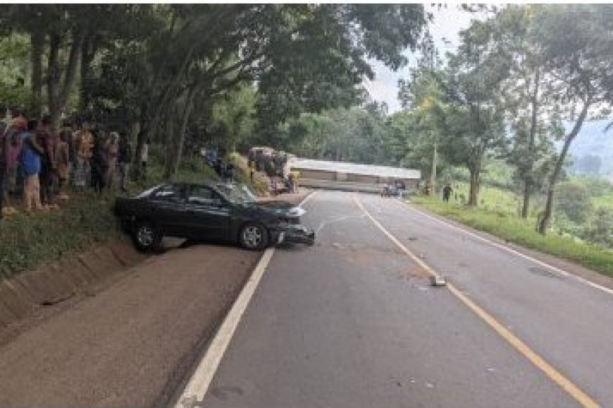 Impanuka ikomeye ibereye mu muhanda wa Kigali-Rwamagana none wafunze, Reba amafoto