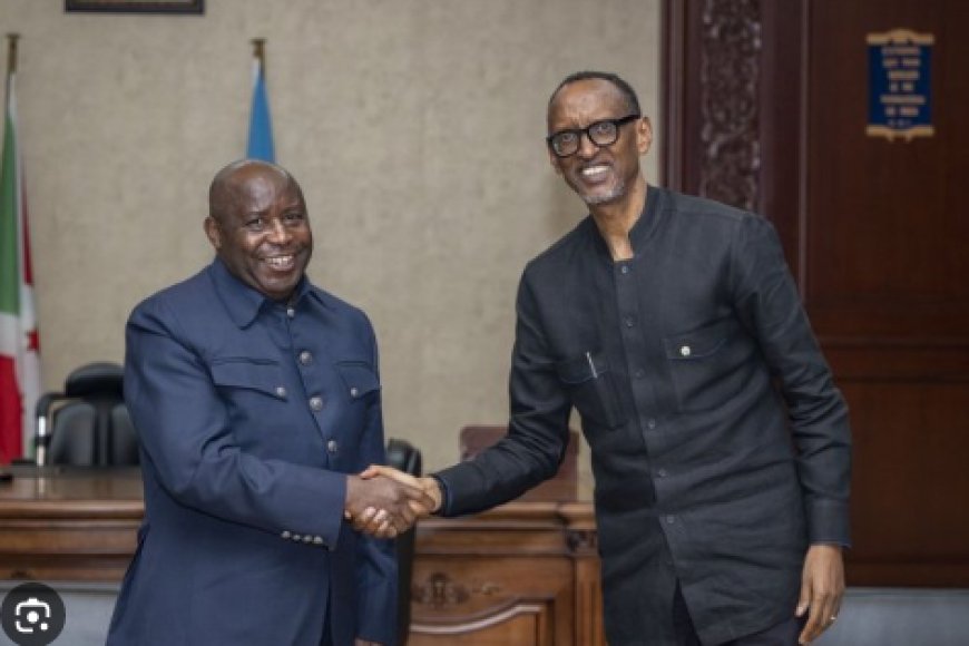 Kagame Yavuze Ku Kinyoma Ndayishimiye Yamubeshye bavuganye kuri telephone