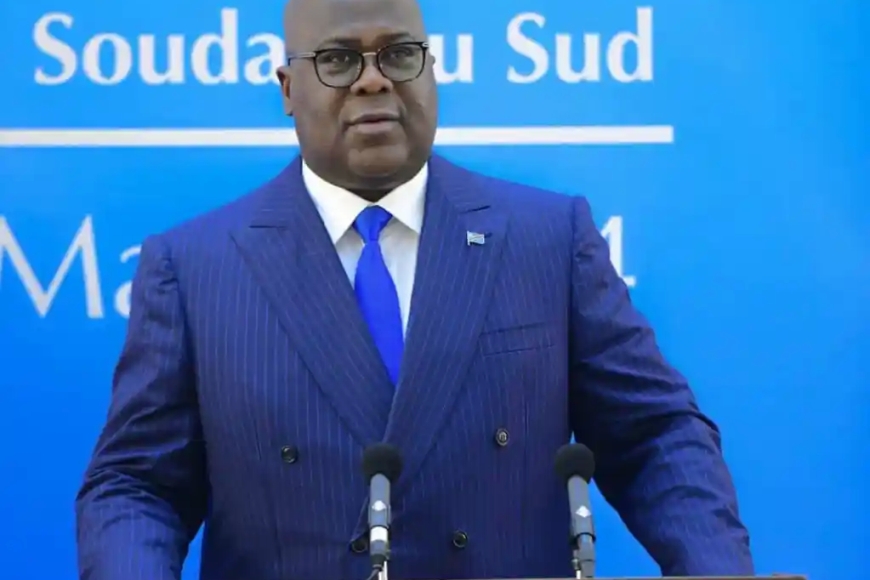 Igisubizo cya Tshisekedi wabajijwe ku mugambi wo kubaka urukuta rutandukanya Congo n’u Rwanda