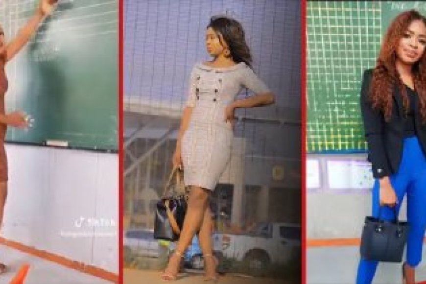 Umwarimu wigisha imibare, yibasiwe n’abakoresha imbuga nkoranyambaga kubera imyambarire ye ishotorana ari imbere y’abanyeshuri