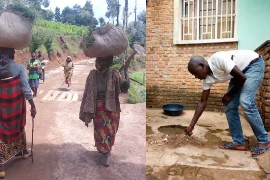 Uburinganire: Hagaragajwe abamara igihe kinini mu mirimo idahemberwa hagati y’abagore n’abagabo mu Rwanda