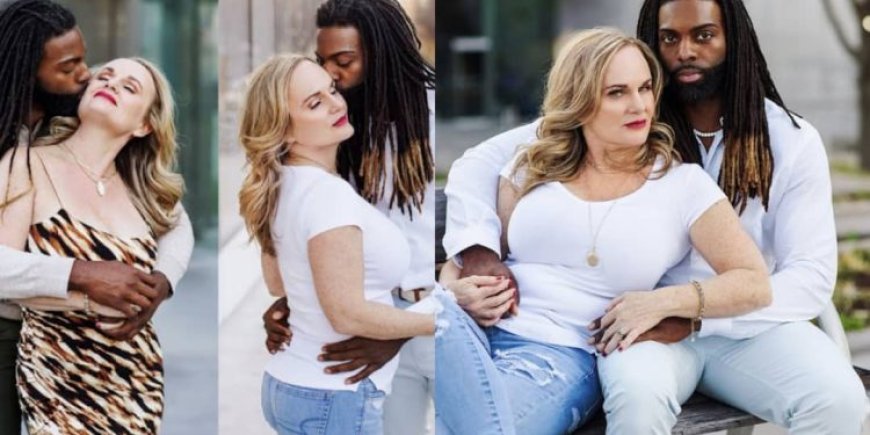 Umugore ukuze yavuze ko yumva ameze ’nk’uwatsinze tombora’ nyuma yo gushyingiranwa n’umugabo arusha imyaka 21-(REBA AMAFOTO)