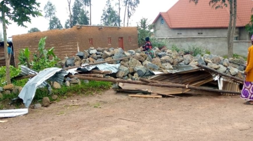 Rubavu: Ibiza byasenyeye abaturage Inzu zirenga 20 n'umuyaga wibasiye amashyamba