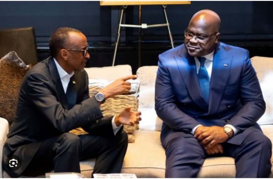 Tshisekedi yavuye ku izima asaba guhura na Perezida Kagame