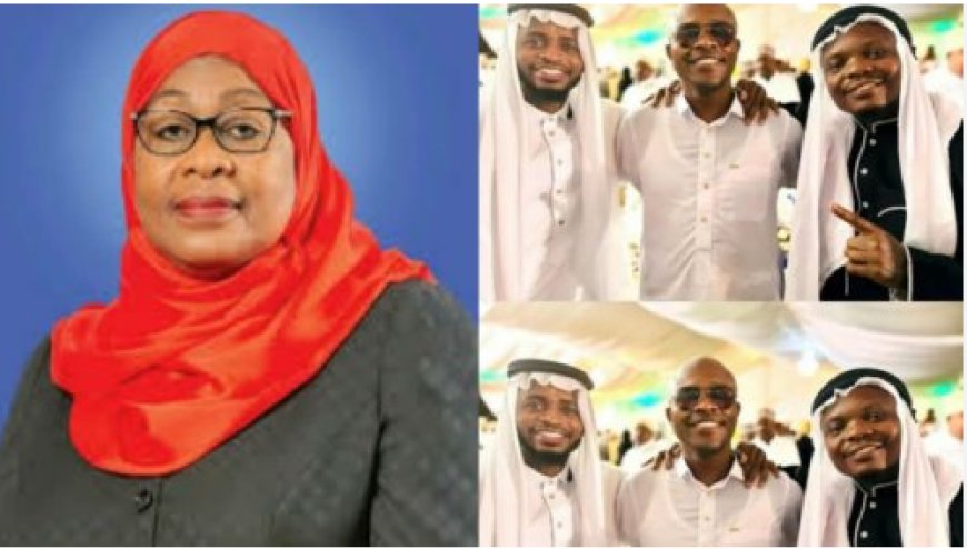 Perezida Samia yahuje Diamond na Harmonize badacana uwaka