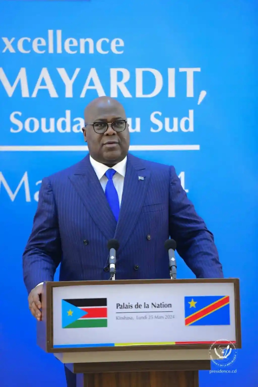 Igisubizo cya Tshisekedi wabajijwe ku mugambi wo kubaka urukuta rutandukanya Congo n’u Rwanda