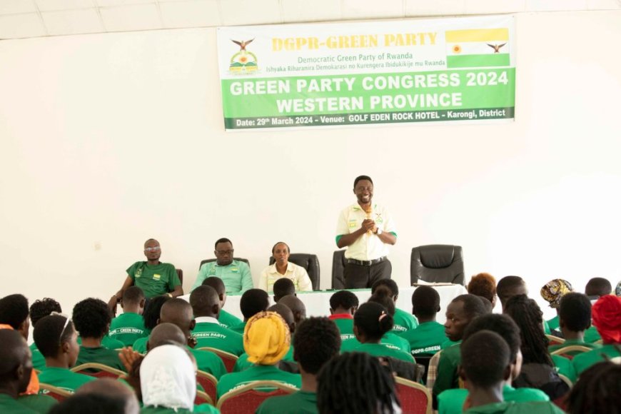 Ishyaka Green Party ryabonye abakandida 60 bazarihagararira mu matora y’abadepite