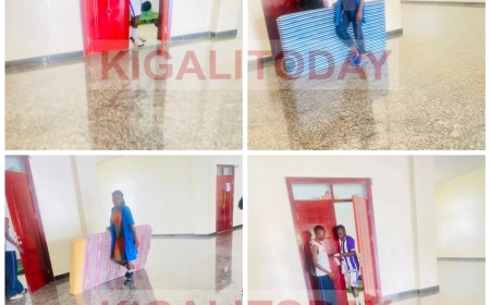 Biteye isoni n'agahinda! Abakinnyi Sunrise FC  barara muri stade batagira ibitanda, imifariso ikarambikwa hasi mu gihe bitegura imikino