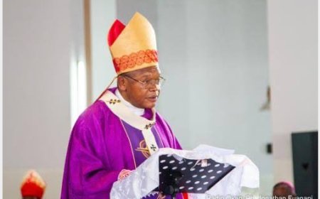 Umukuru w’idini rya Katolika, muri Congo Kinshasa, Frodolin Ambongo, yasuzuguriwe ku kibuga cy’indege mpuzamahanga cya Ndjili.