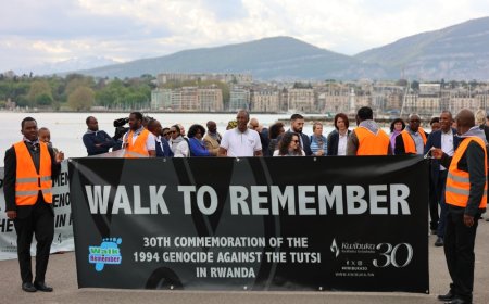 Abanyarwanda batuye mu gihugu cy'U Busuwisi ndetsse hamwe n’inshuti bibutse Jenoside, hasabwa imbaraga mu guhangana n’abayipfobya