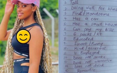 Akomeje gutuma benshi bacika ururondogoro! Umukobwa yakoze urutonde rw’ibintu 15 yifuza k’umusore wifuza ko bakundana[AMAFOTO]