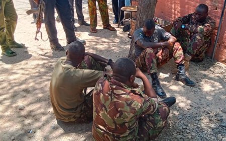 Kenya: Abapolisi bafunze abasirikare nyuma  bagenzi babo bagaba igitero simusiga cyo kubabohoza igitaraganya