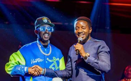 Umuhanzi Yago Pon Dat   yatamaje kompanyi yamwemereye ikibanza  mu gitaramo imbere y’abafana   none amaso akaba yaraheze mu kirere