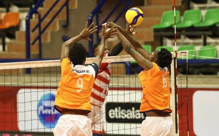 Imikino: Kera kabaye Gisagara Volleyball yabonye intsinzi mu Mikino Nyafurika