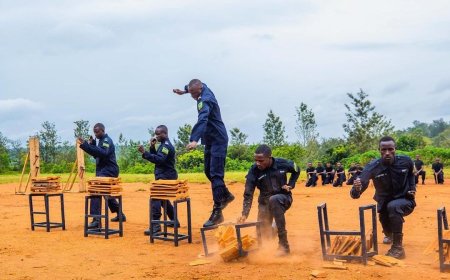 U Rwanda rwungutse abapolisi b'intarumikwa ku rigamba barenga 200 bafite ubuhanga budasanzwe-REBA AMAFOTO