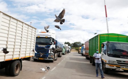 Abashoferi b’amakamyo bo muri Kenya bahuriye nuruva gusenya muri Sudani y’Amajyepfo