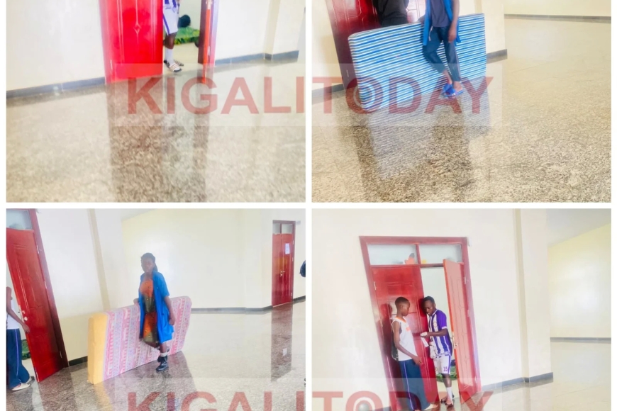 Biteye isoni n'agahinda! Abakinnyi Sunrise FC  barara muri stade batagira ibitanda, imifariso ikarambikwa hasi mu gihe bitegura imikino