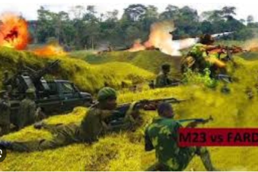 FARDC vs M23: Imirwano ikomeye iramukiye mu tundi duce dushya twabaye isibaniro