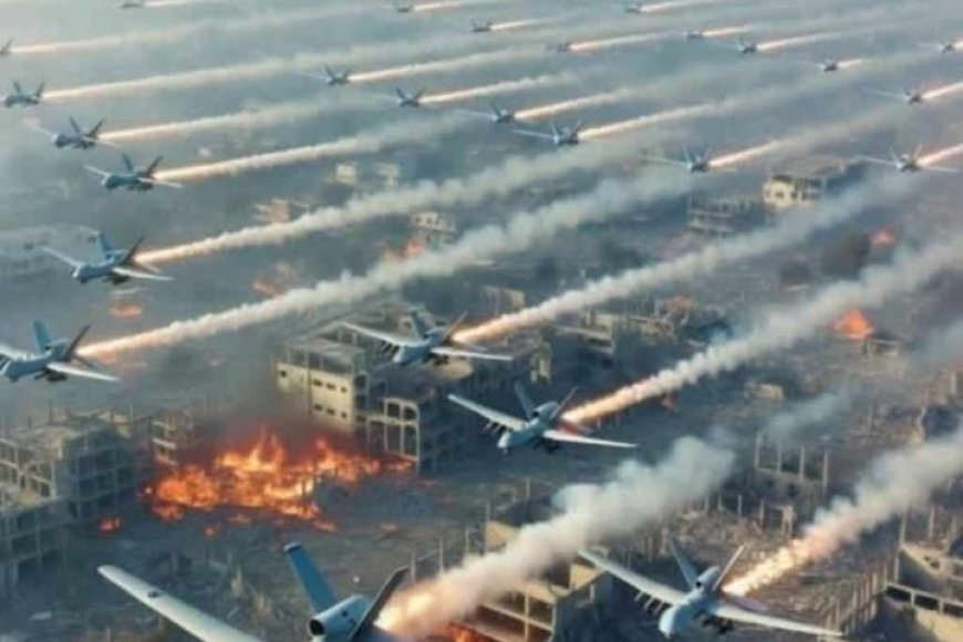 Byakomeye noneho Israel iravuga ko yahanuye drones 300 mu gitero cya mbere cyo kwihorera cya Iran