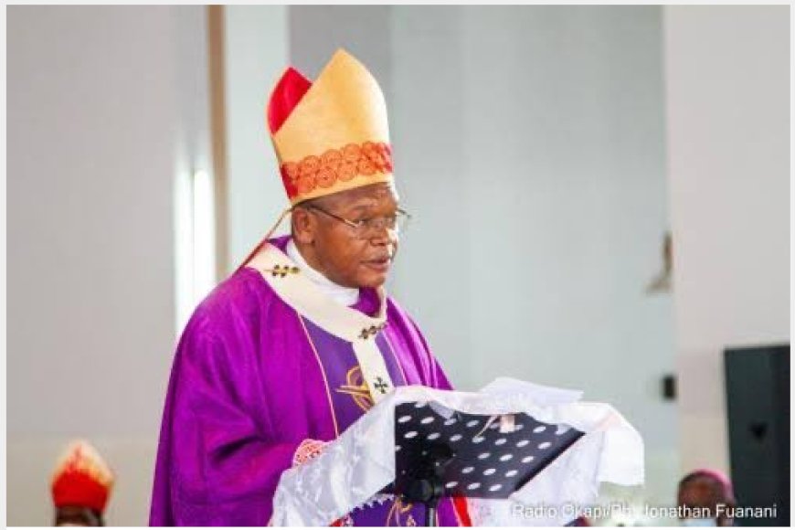 Umukuru w’idini rya Katolika, muri Congo Kinshasa, Frodolin Ambongo, yasuzuguriwe ku kibuga cy’indege mpuzamahanga cya Ndjili.