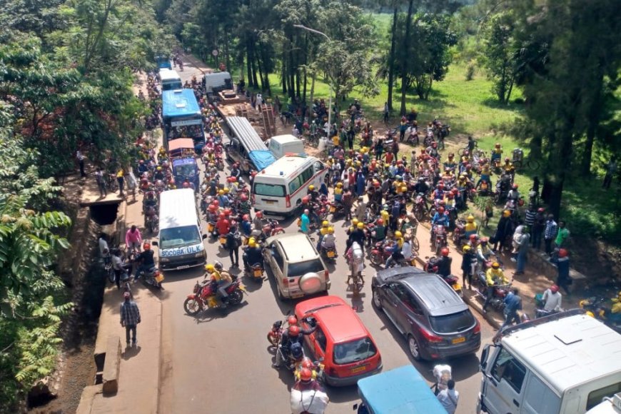 Nyabugogo: Habaye impanuka iteye ubwoba ibereye ku kinamba