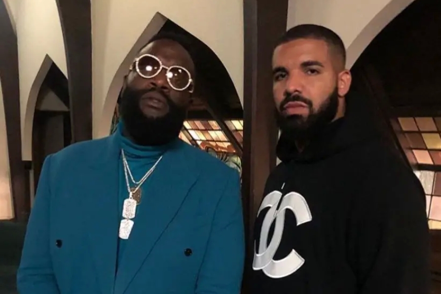 Rurageretse hagati ya Rick Ross na Drake bari mu ntambara y'amagambo