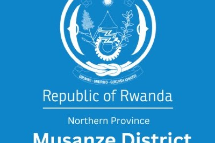 ITANGAZO RIGENEWE ABASABYE AKAZI  KU MYANYA ITANDUKANYE MU KARERE KA MUSANZE