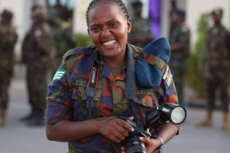 Kenya: Sargent Rose Nyawira, wari usanzwe afata amafoto y'umugaba w'Ingabo za Kenya yapfanye na Shebuja
