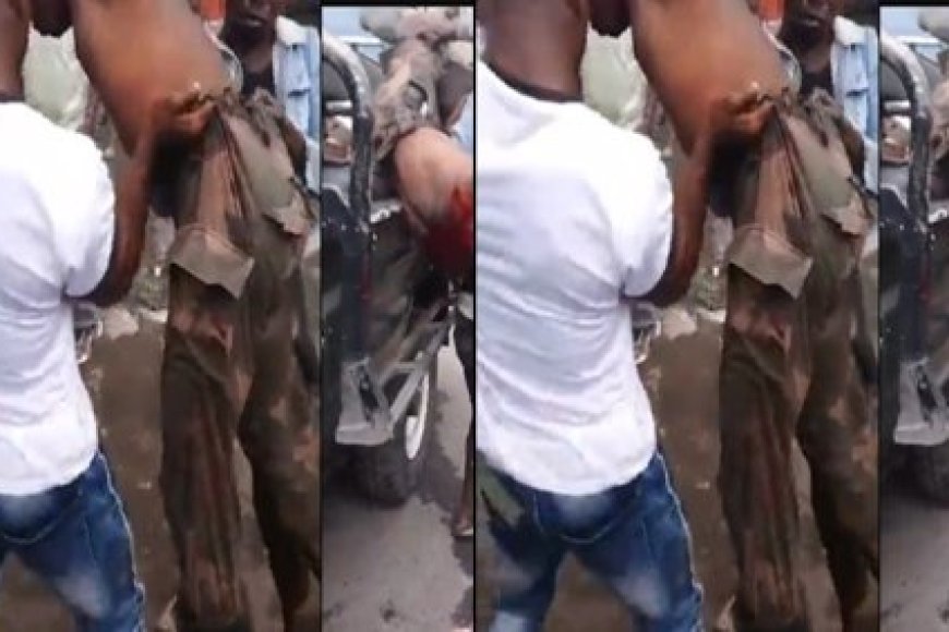 RDC: Umusirikare yishe abaturage 4 nawe  baramukubita bamusigaramo akuka gacye