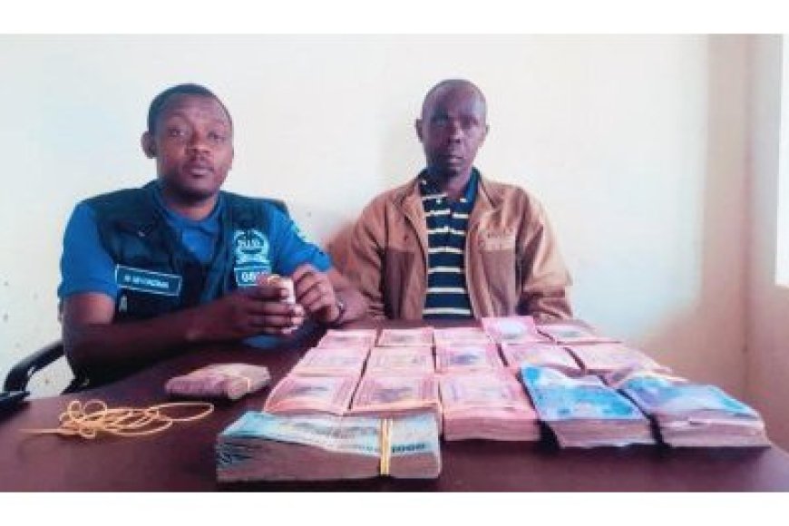 Gicumbi: Urwego rw'ubugenzacyaha RIB rwagaruje asaga miliyoni 7 Frw yibwe n’abacukuye iduka