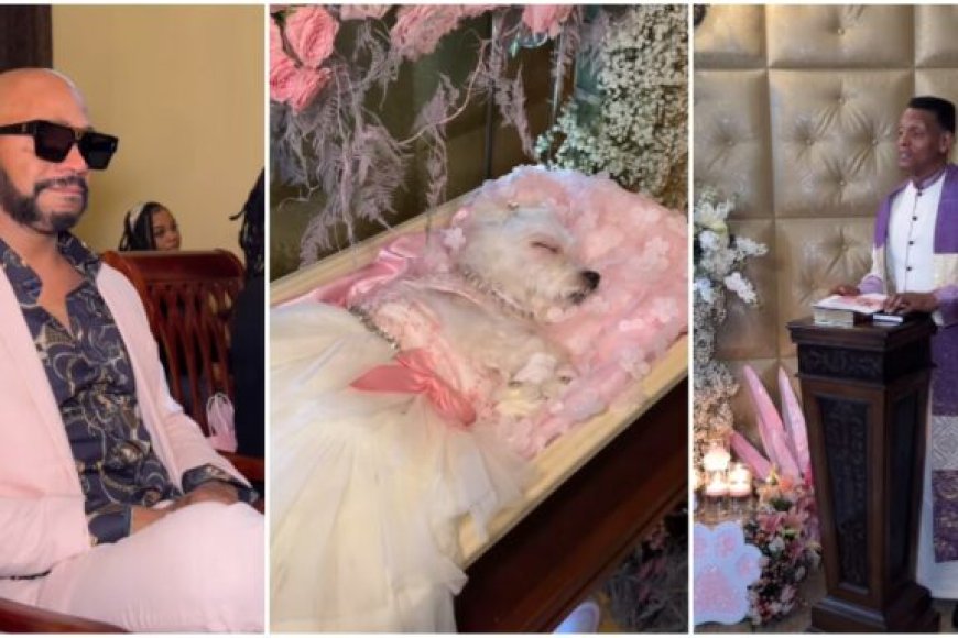 Nigeria: Umugabo yateguye ikiriyo cyo gushyingura imbwa ye kugeza naho atumiye Pasiteri ngo ayisabire amasengesho