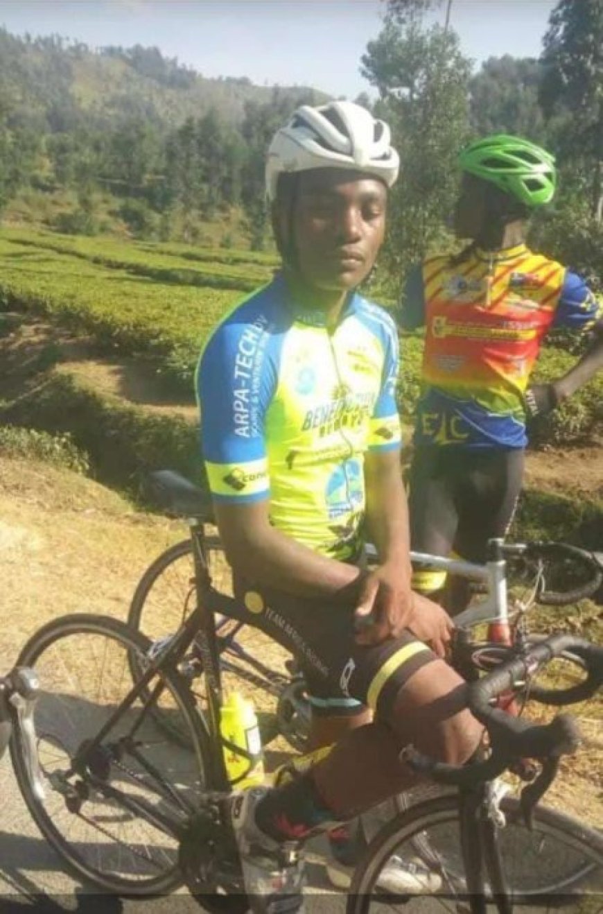 Musanze: Imodoka  yagonze Umukinnyi usiganwa ku magare ari mu myitozo arapfa