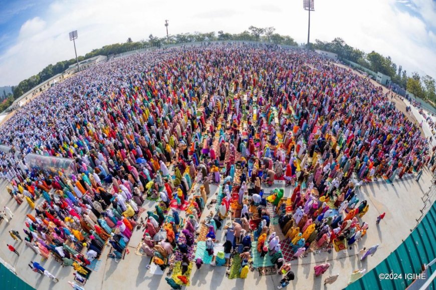 Abayisilamu bo mu Rwanda bizihije Eid al-Fitr