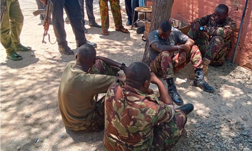 Kenya: Abapolisi bafunze abasirikare nyuma  bagenzi babo bagaba igitero simusiga cyo kubabohoza igitaraganya