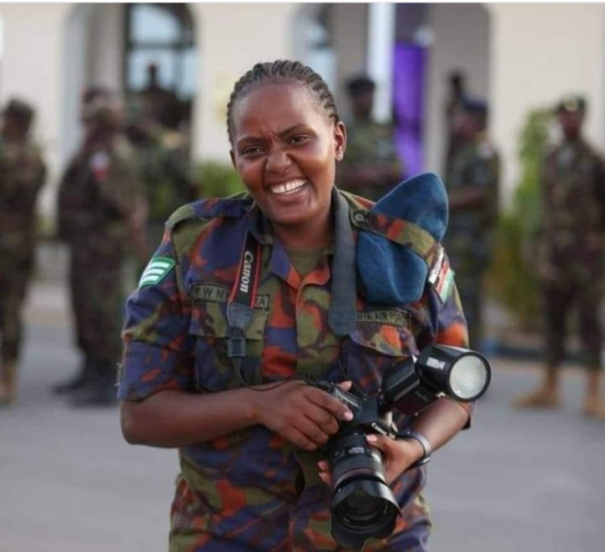 Kenya: Sargent Rose Nyawira, wari usanzwe afata amafoto y'umugaba w'Ingabo za Kenya yapfanye na Shebuja