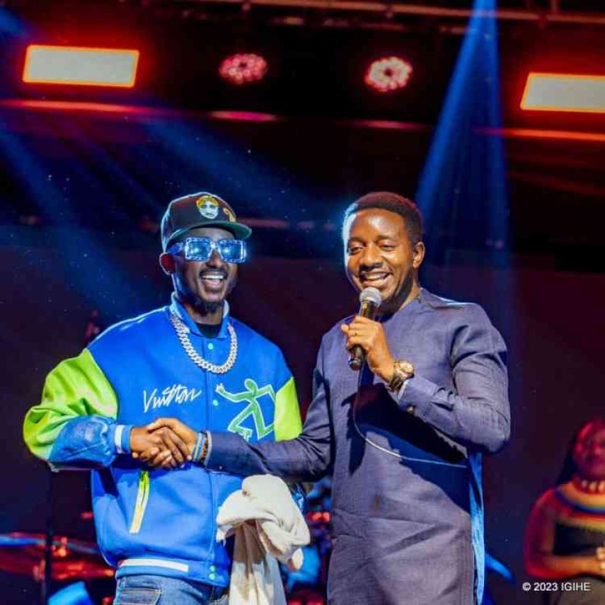 Umuhanzi Yago Pon Dat   yatamaje kompanyi yamwemereye ikibanza  mu gitaramo imbere y’abafana   none amaso akaba yaraheze mu kirere