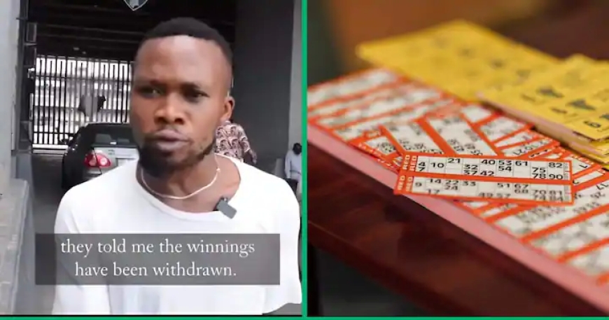 Nigeria: Agahinda nikose nyuma yaho Umugabo yariye akayabo k'amafaranga karenga miliyoni 2 mu mikino y'amahirwe bakayamwiba