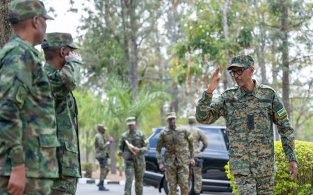 Perezida Kagame akanaba Umugaba w’Ikirenga w’Ingabo z’u Rwanda (RDF) yashyizeho ubuyobozi bw’icyiciro gishinzwe iby’ubuzima