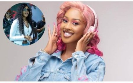 Imyidagaduro: Umunyarwandakazi DJ Alisha wakoreraga i Kampala yakorewe ibirori byo kumusezeraho kuri radio yakoragaho (Amafoto)