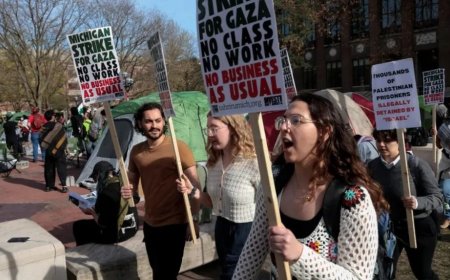 BREAKING NEWS: Kaminuza zugarijwe n’imyigarambyo y’abanyeshuri bamagana ibikorwa bya Israel muri Gaza