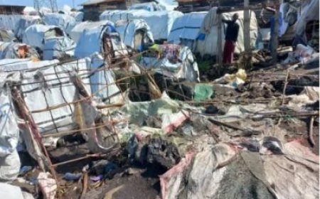 RDC: Barashyingura impunzi 35 zishwe n’ibisasu karabutaka byarashwe ku nkambi ya Mugunga