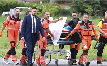 Minisitiri w’intebe wa Slovakia, Robert Fico yarasiwe amasasu muruhame