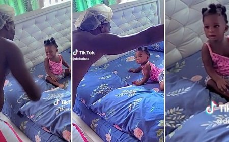 Umugabo wararanaga n’umwana we yamubyukije shishitabona kubera ikintu gitangaje