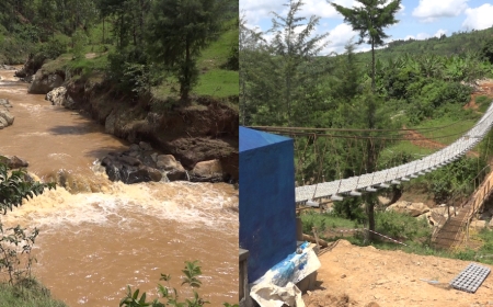 Amarira baterwaga n’umugezi wari warabazengereje wanatwaye ubuzima bwa bamwe bagiye kuyahozwa burundu